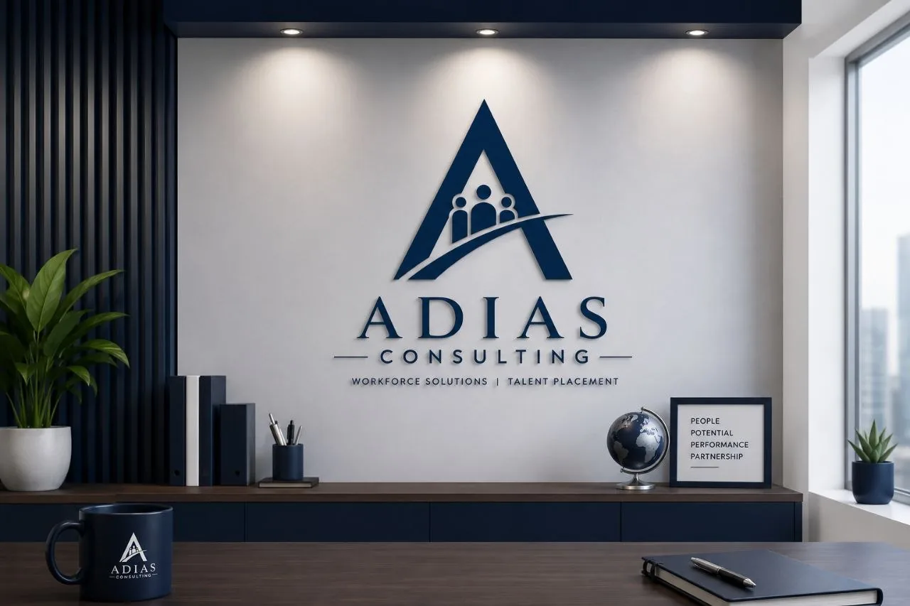 Modern ADIAS Consulting office and team meeting
